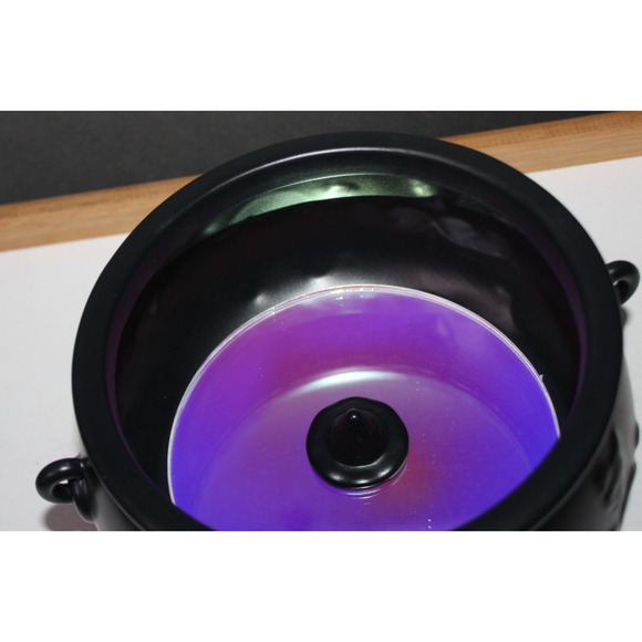 Bath & Body Works Black Footed Round Cauldron Body Care Holder Vanity Halloween - Picture 12 of 15